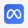 Meta icon for social media, flat graphic vector. 3 NOVEMBER 2021 - BANGKOK, THAILAND